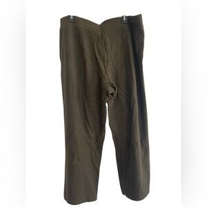 Eileen Fisher Dark Green Pants Size XL